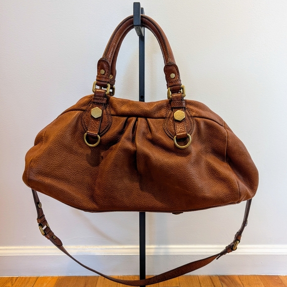 Marc by Marc Jacobs Classic Q Groovee Brown Luggage Satchel Bag - Picture 4 of 8